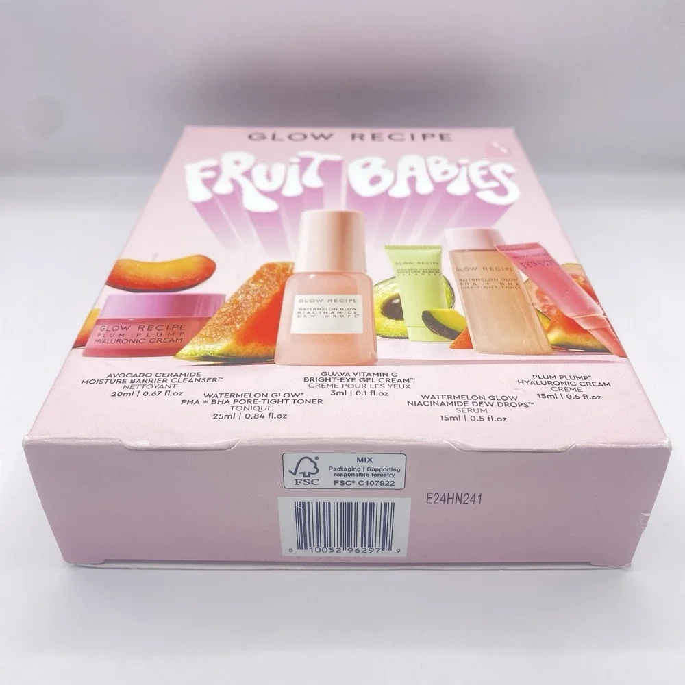 Glow Recipe Fruit Babies Bestsellers 5pc Mini Kit - Limited Edition -